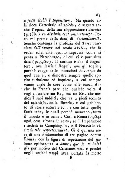 Giornale ecclesiastico di Roma. Supplemento