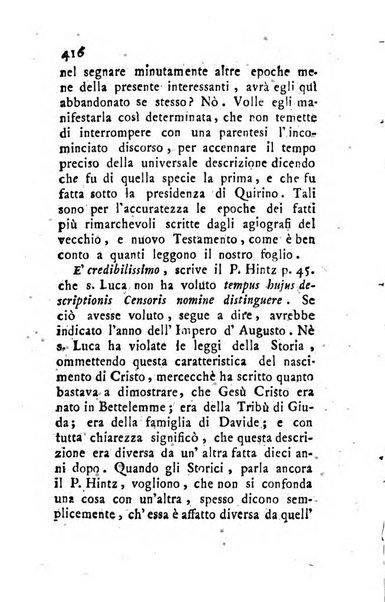 Giornale ecclesiastico di Roma. Supplemento