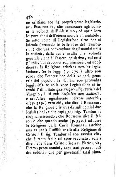 Giornale ecclesiastico di Roma. Supplemento