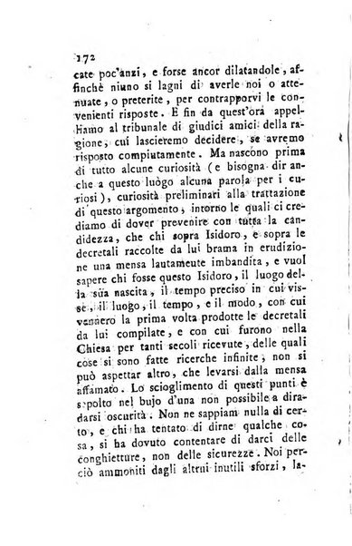 Giornale ecclesiastico di Roma. Supplemento