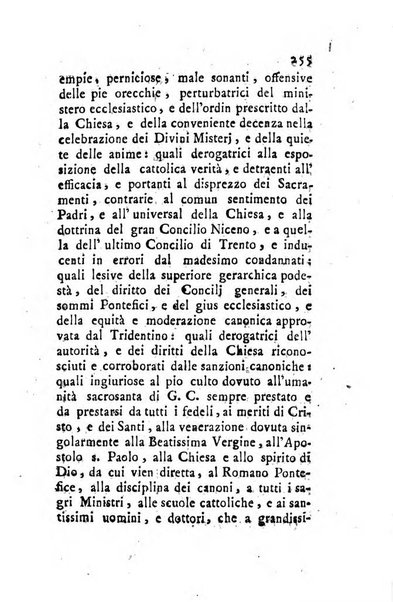 Giornale ecclesiastico di Roma. Supplemento