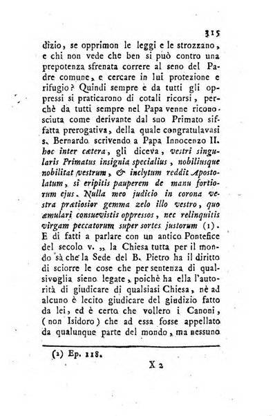 Giornale ecclesiastico di Roma. Supplemento