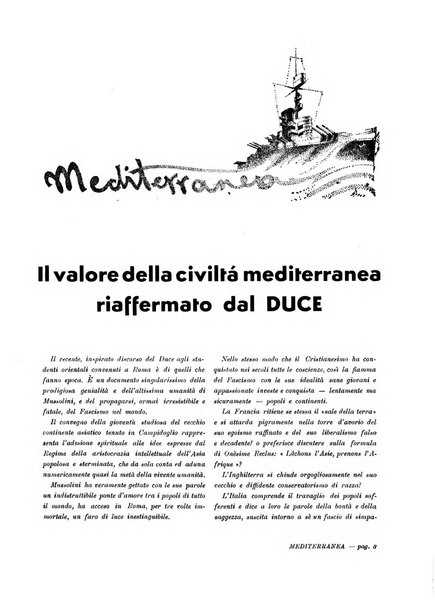 Mediterranea rivista mensile di cultura e di problemi isolani