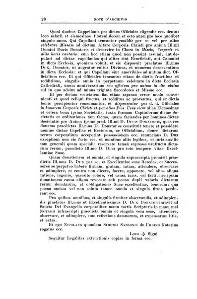 Note d'archivio per la storia musicale periodico trimestrale