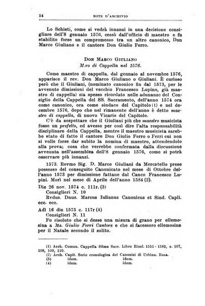 Note d'archivio per la storia musicale periodico trimestrale