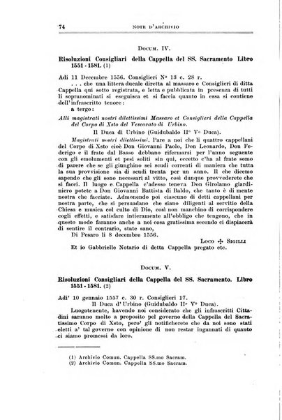 Note d'archivio per la storia musicale periodico trimestrale