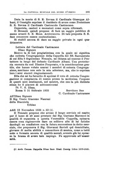 Note d'archivio per la storia musicale periodico trimestrale