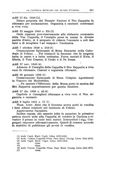 Note d'archivio per la storia musicale periodico trimestrale