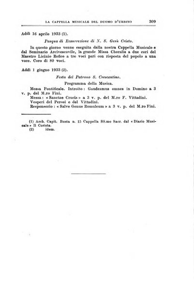 Note d'archivio per la storia musicale periodico trimestrale