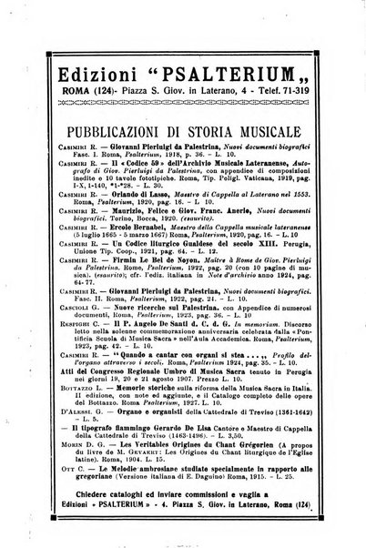 Note d'archivio per la storia musicale periodico trimestrale