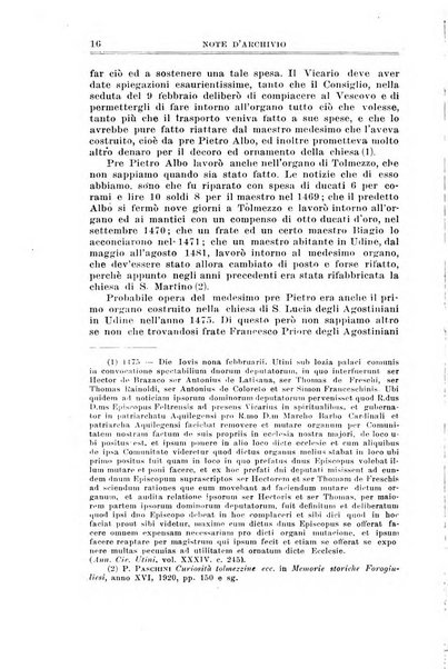 Note d'archivio per la storia musicale periodico trimestrale