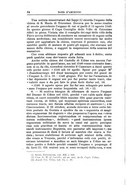 Note d'archivio per la storia musicale periodico trimestrale