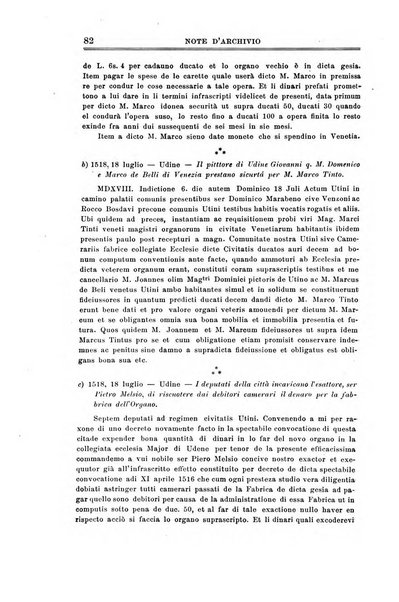 Note d'archivio per la storia musicale periodico trimestrale