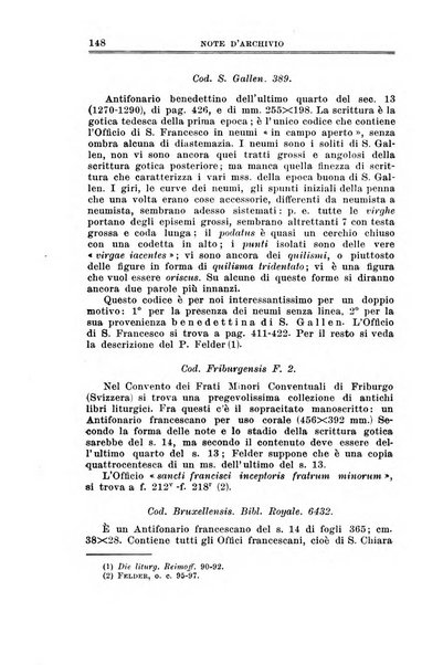 Note d'archivio per la storia musicale periodico trimestrale