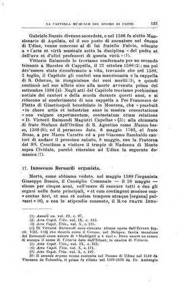 Note d'archivio per la storia musicale periodico trimestrale