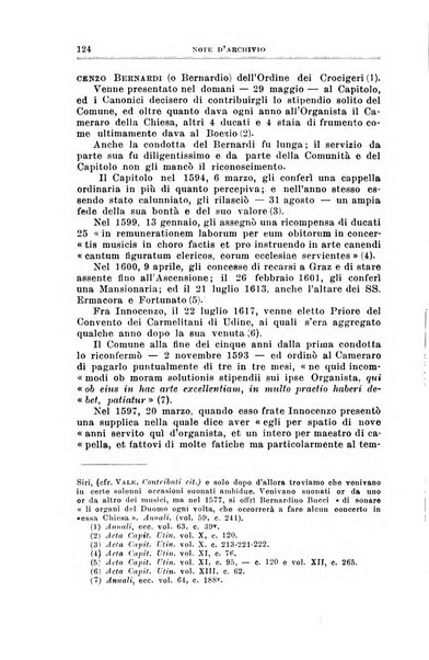 Note d'archivio per la storia musicale periodico trimestrale