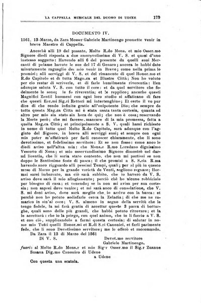 Note d'archivio per la storia musicale periodico trimestrale