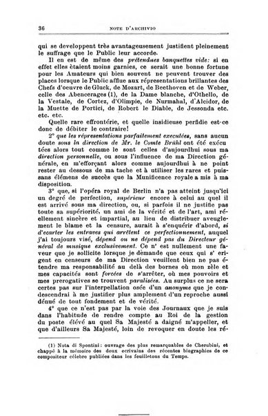 Note d'archivio per la storia musicale periodico trimestrale