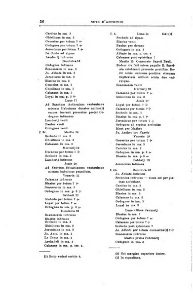 Note d'archivio per la storia musicale periodico trimestrale