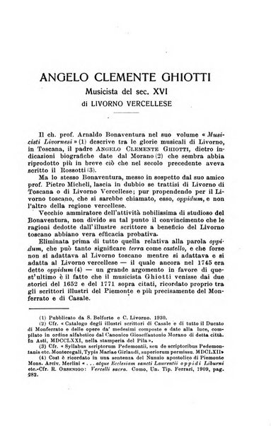 Note d'archivio per la storia musicale periodico trimestrale