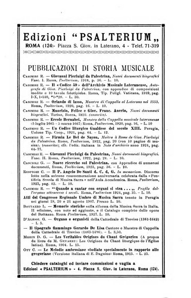 Note d'archivio per la storia musicale periodico trimestrale