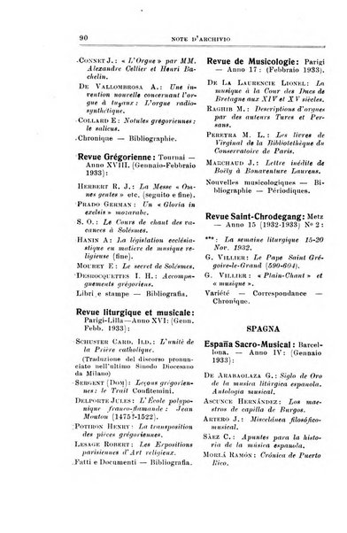 Note d'archivio per la storia musicale periodico trimestrale