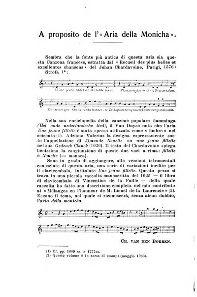 Note d'archivio per la storia musicale periodico trimestrale