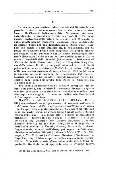 Note d'archivio per la storia musicale periodico trimestrale