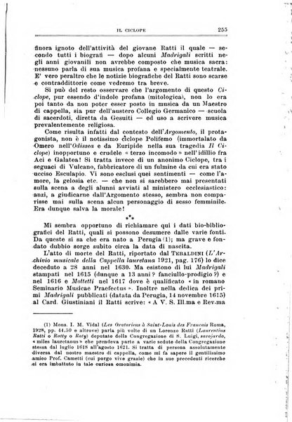 Note d'archivio per la storia musicale periodico trimestrale