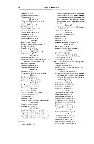 Note d'archivio per la storia musicale periodico trimestrale