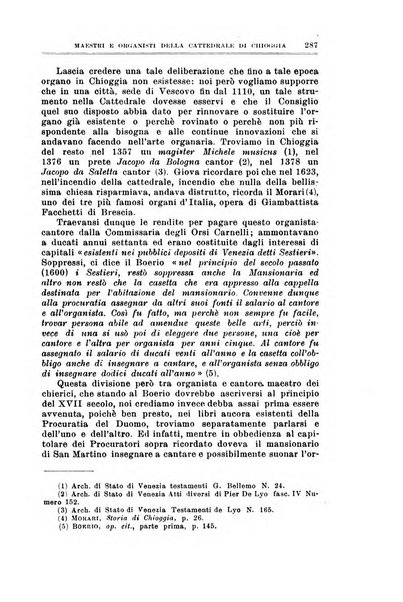 Note d'archivio per la storia musicale periodico trimestrale