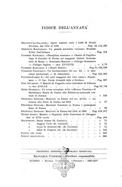 Note d'archivio per la storia musicale periodico trimestrale