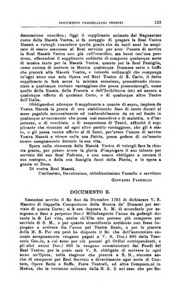 Note d'archivio per la storia musicale periodico trimestrale