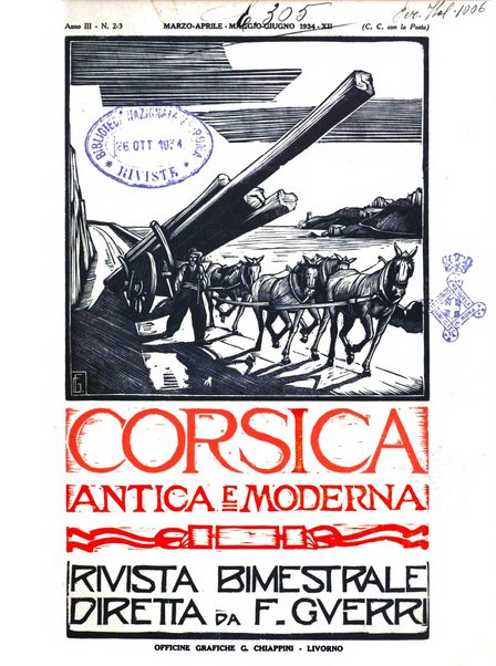 Corsica antica e moderna rivista bimestrale