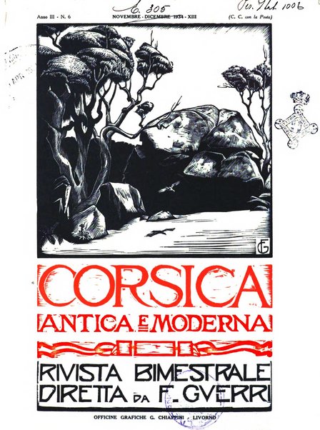 Corsica antica e moderna rivista bimestrale