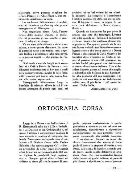 Corsica antica e moderna rivista bimestrale