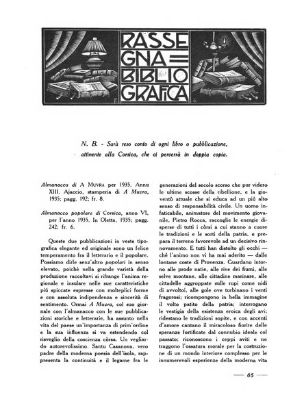 Corsica antica e moderna rivista bimestrale