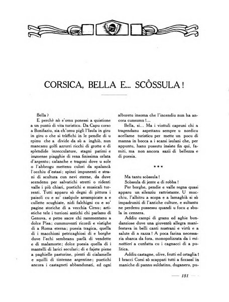 Corsica antica e moderna rivista bimestrale