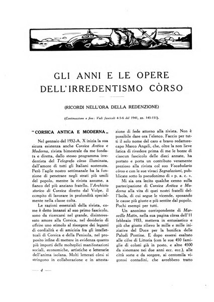 Corsica antica e moderna rivista bimestrale