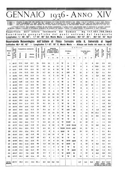 Annuario statistico del Comune di Napoli