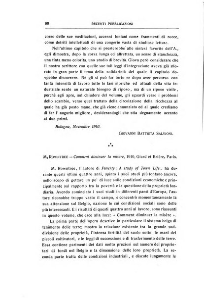 Giornale degli economisti e rivista di statistica