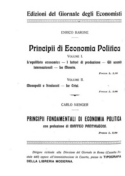 Giornale degli economisti e rivista di statistica