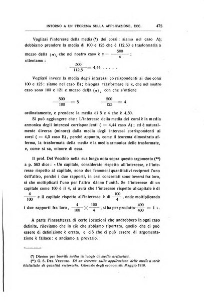 Giornale degli economisti e rivista di statistica