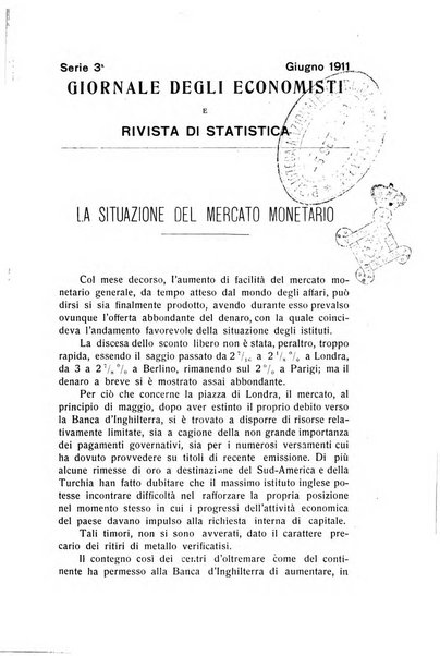 Giornale degli economisti e rivista di statistica