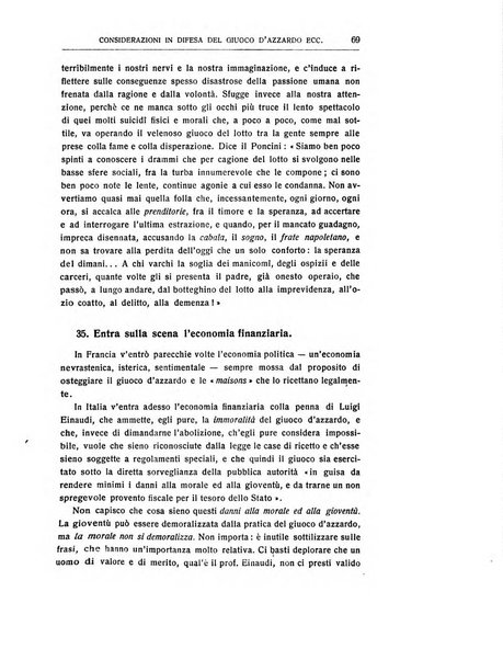 Giornale degli economisti e rivista di statistica