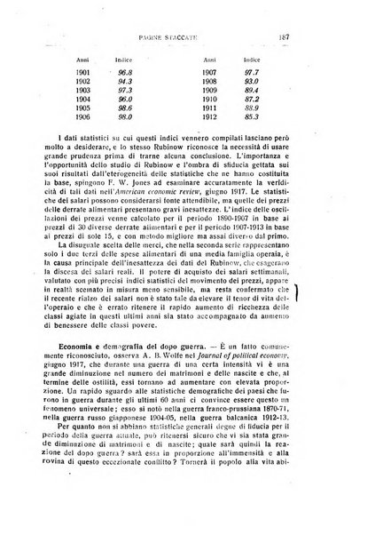 Giornale degli economisti e rivista di statistica