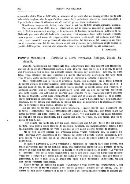 Giornale degli economisti e rivista di statistica