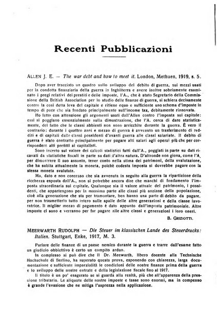 Giornale degli economisti e rivista di statistica