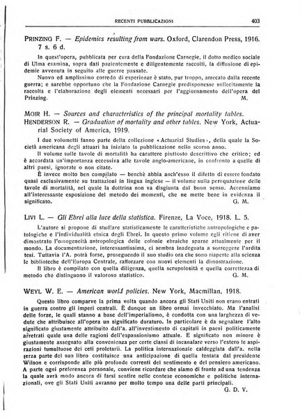 Giornale degli economisti e rivista di statistica