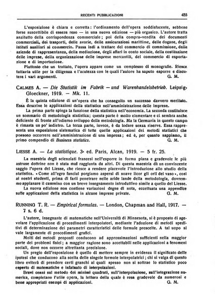 Giornale degli economisti e rivista di statistica